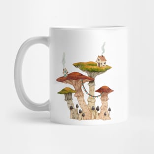 Mushroom Village Mug